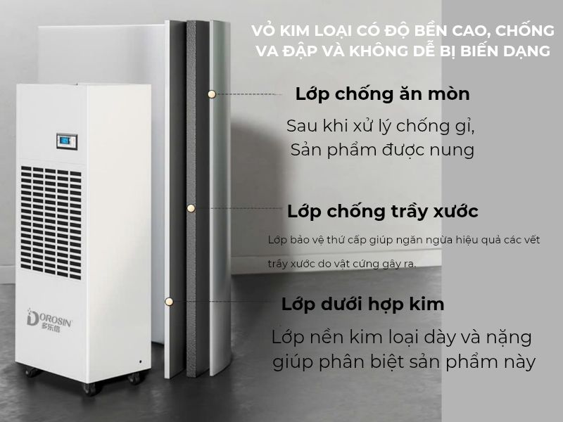 máy hút ẩm công nghiệp Dorosin DP-6.8D