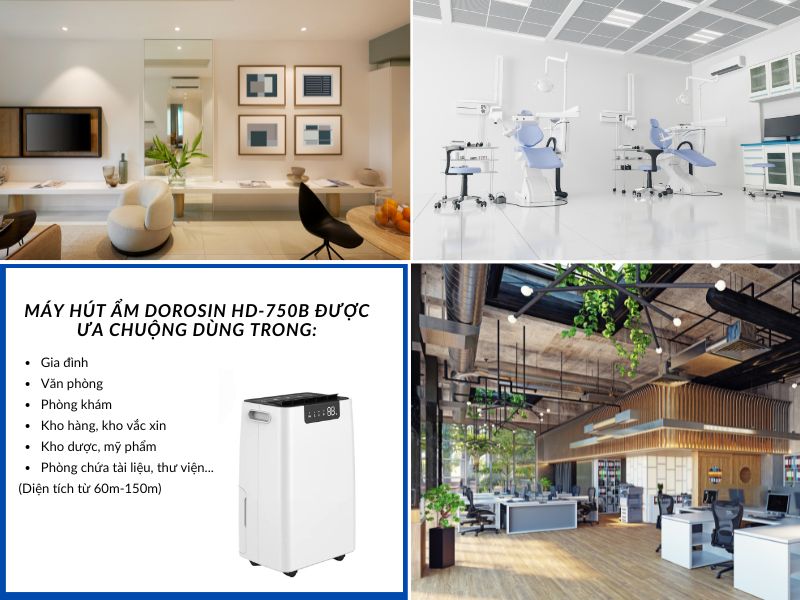 máy hút ẩm Dorosin HD-750B